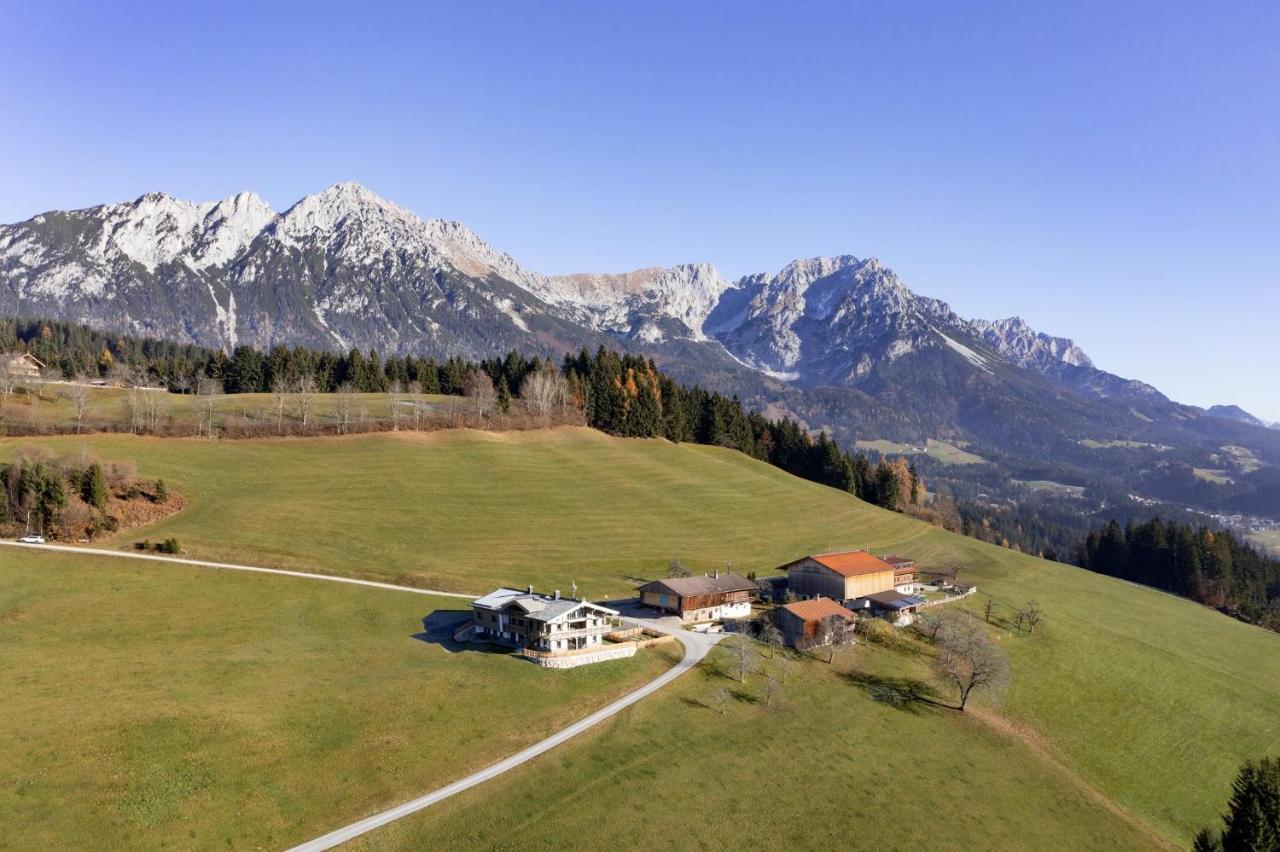 Ferienwohnung Hinterlaiming Söll Exterior foto